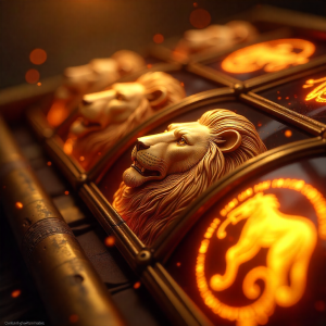 5 Lions Gold Keberanian Singa dalam Gulungan Emas (2)